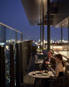 フジテレビ「めざましテレビ」に「The TRAVELERS HOUSE ROOFTOP BAR」が紹介されました
