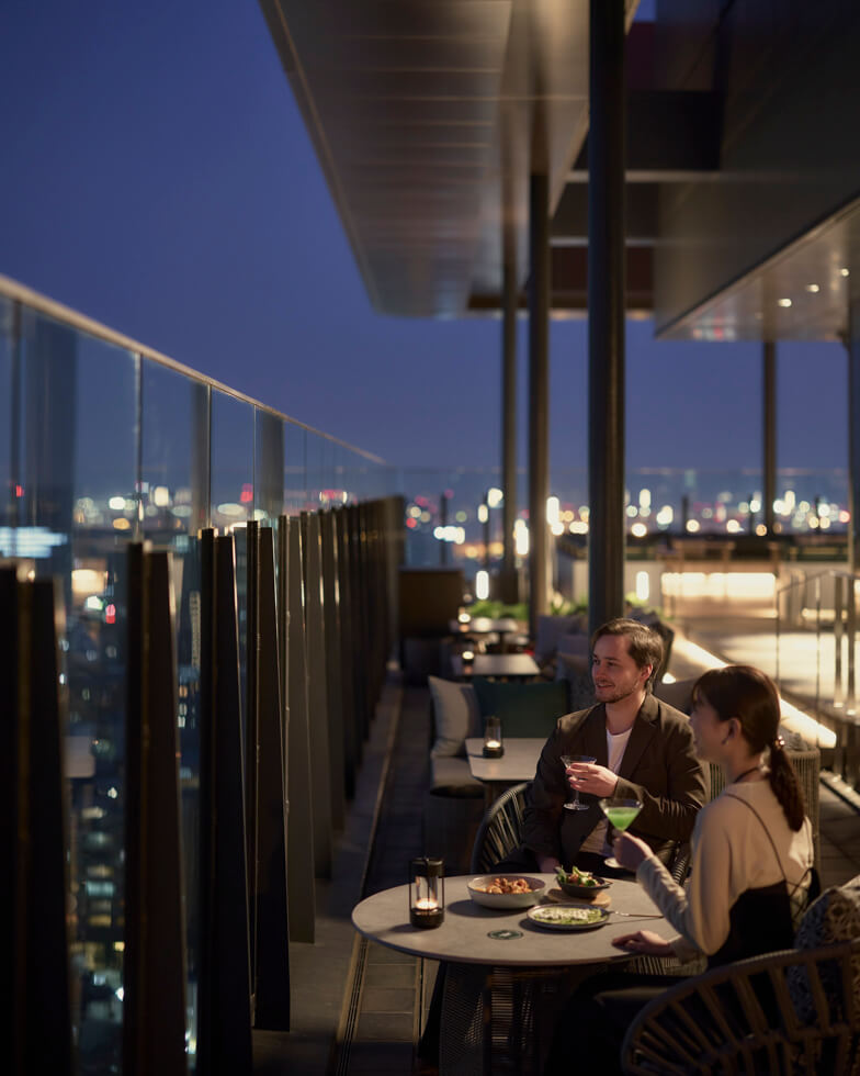 フジテレビ「めざましテレビ」に「The TRAVELERS HOUSE ROOFTOP BAR」が紹介されました